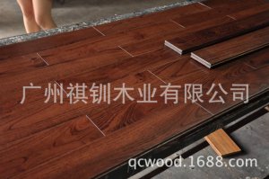格林韦圣出口全实木地板 18mm金刚柚木地板